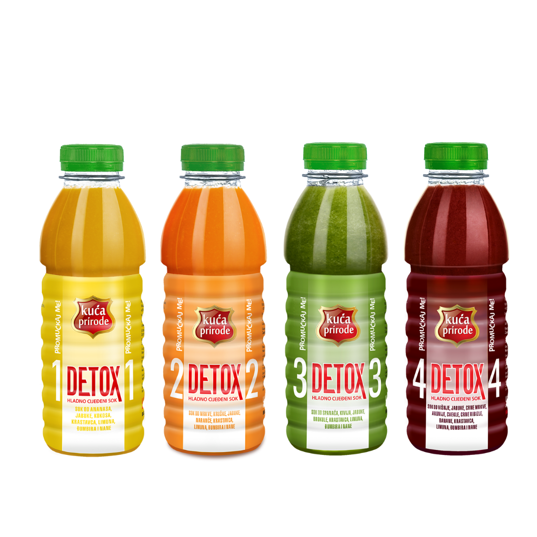 DETOX SOK SET 8kom 0,5lit