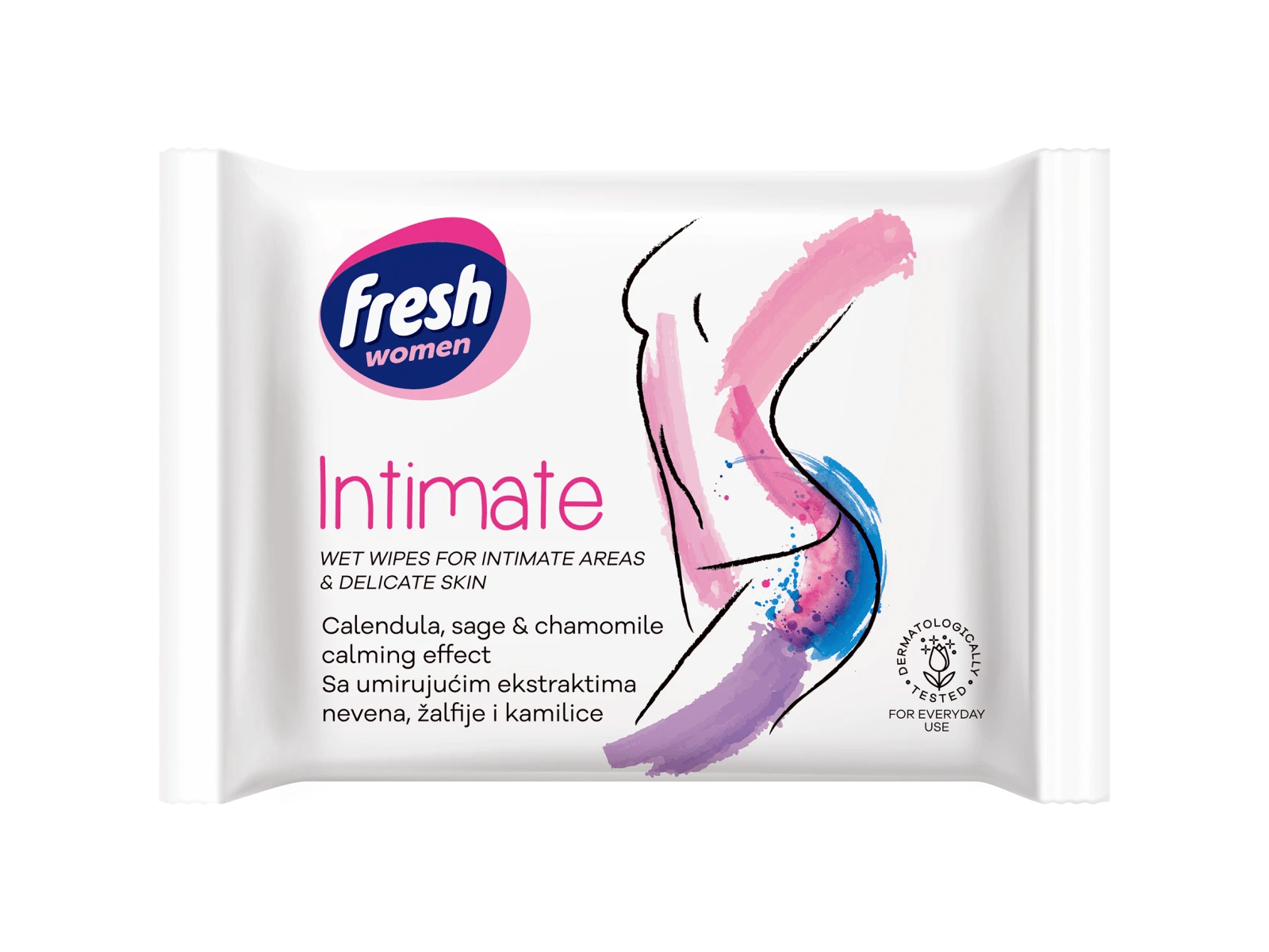 FRESH VLAZNE MARAMICE INTIMATE 20/1 P-18